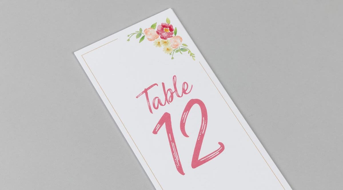 Wedding Table Names